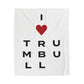 Trumbull Vision Velveteen Plush Blanket