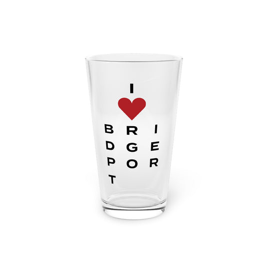 Bridgeport Vision Pint Glass, 16oz
