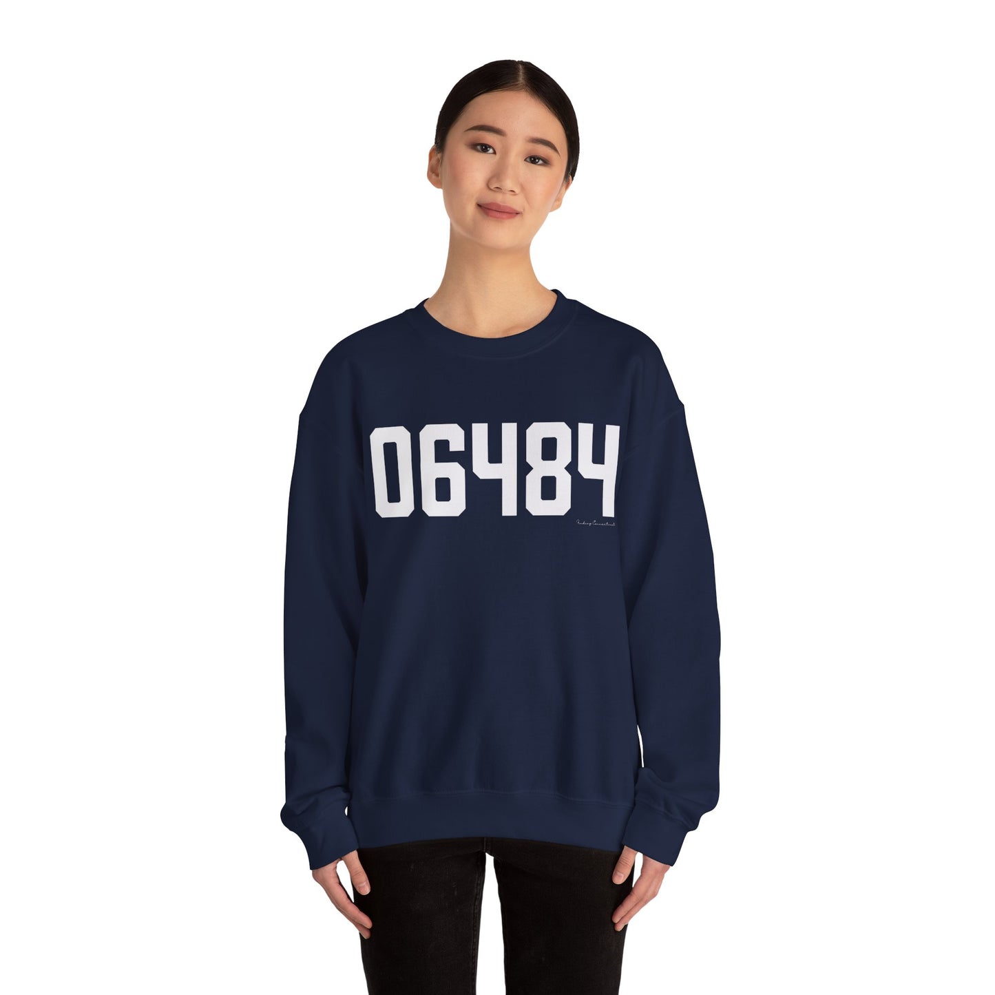 06484 Shelton CT Zip Code Unisex Heavy Blend™ Crewneck Sweatshirt