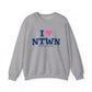 I Heart NTWN Unisex Heavy Blend™ Crewneck Sweatshirt