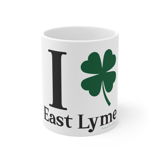I Clover East Lyme Mug 11oz