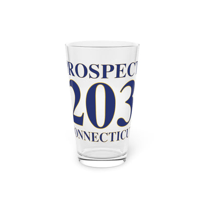 Prospect 203 Connecticut Pint Glass, 16oz
