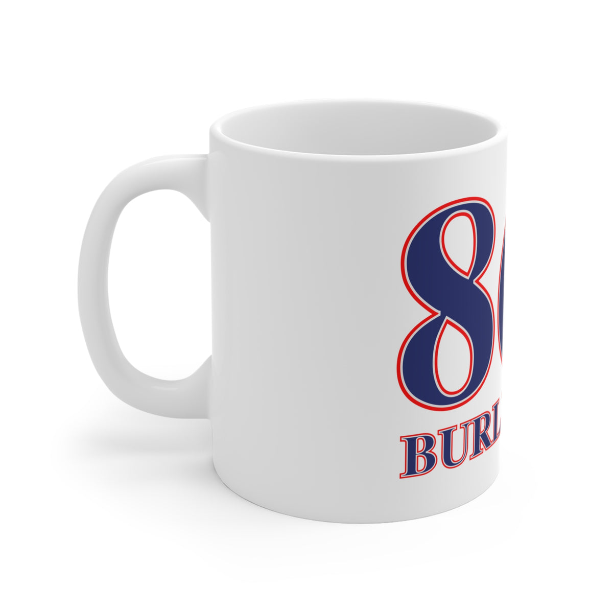 860 Burlington Red, White & Blue Mug 11oz