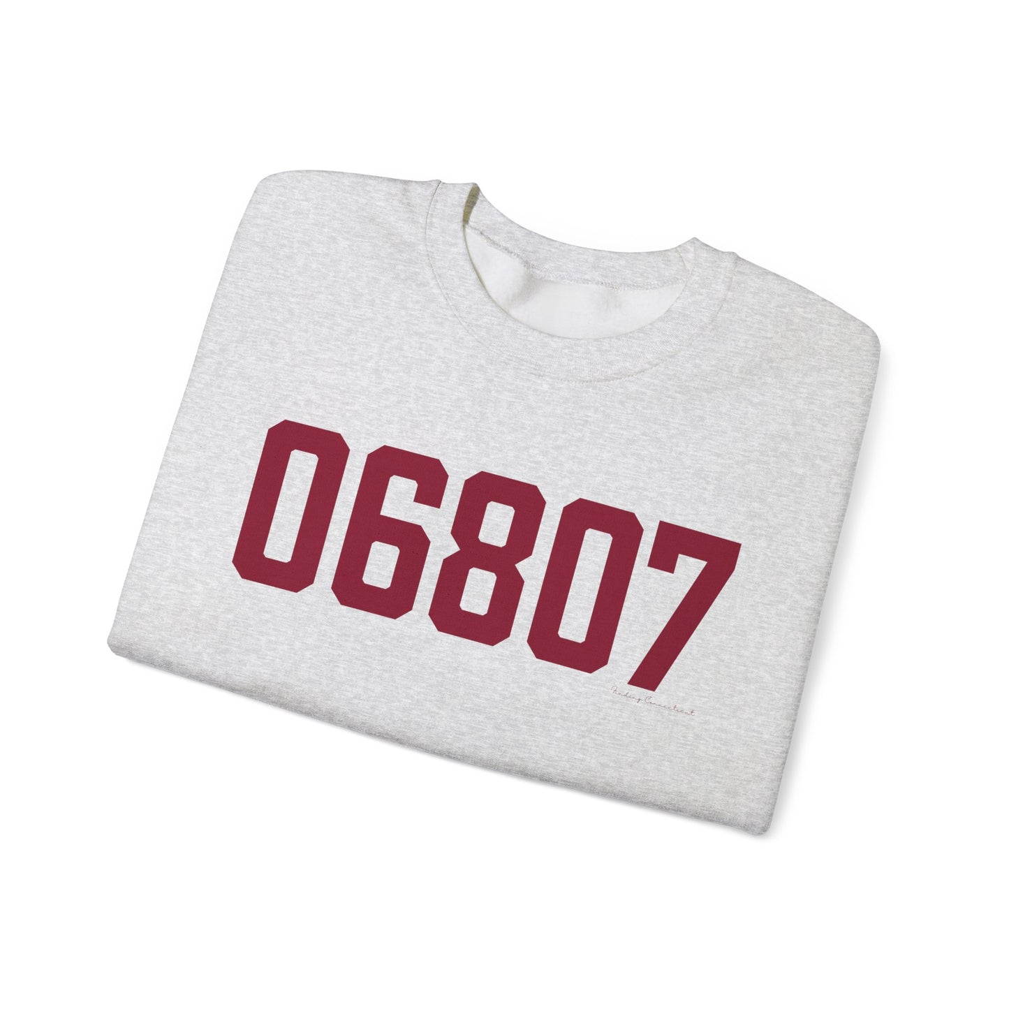 06807 - Greenwich Connecticut Zip Code Unisex Heavy Blend™ Crewneck Sweatshirt