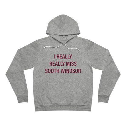 I Really Really Miss South Windsor Unisex Sponge Fleece Pullover Hoodie