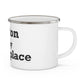 Groton is My Happy Place Enamel Camping Mug