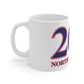 North Branford Red, White & Blue Mug 11oz