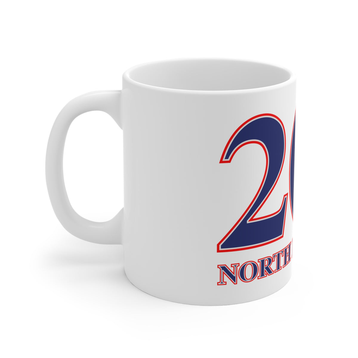 North Branford Red, White & Blue Mug 11oz