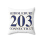 Middlebury 203 Connecticut Polyester Square Pillow
