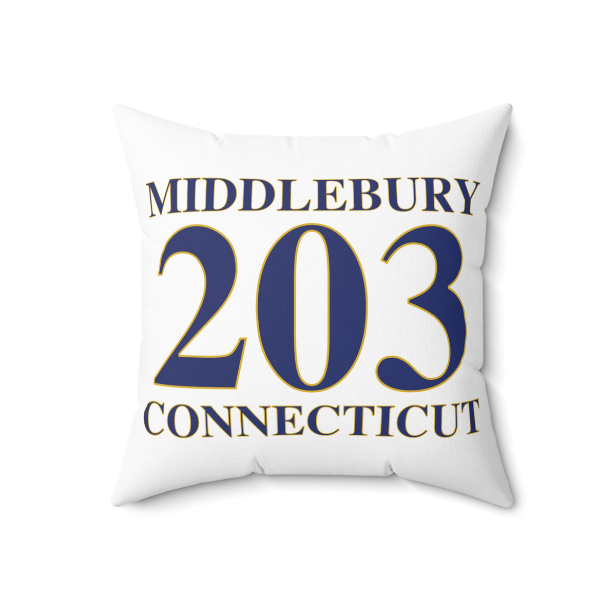 Middlebury 203 Connecticut Polyester Square Pillow
