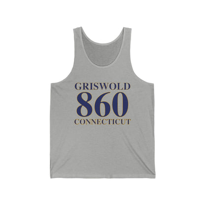 Griswold 860 Connecticut Unisex Jersey Tank Top