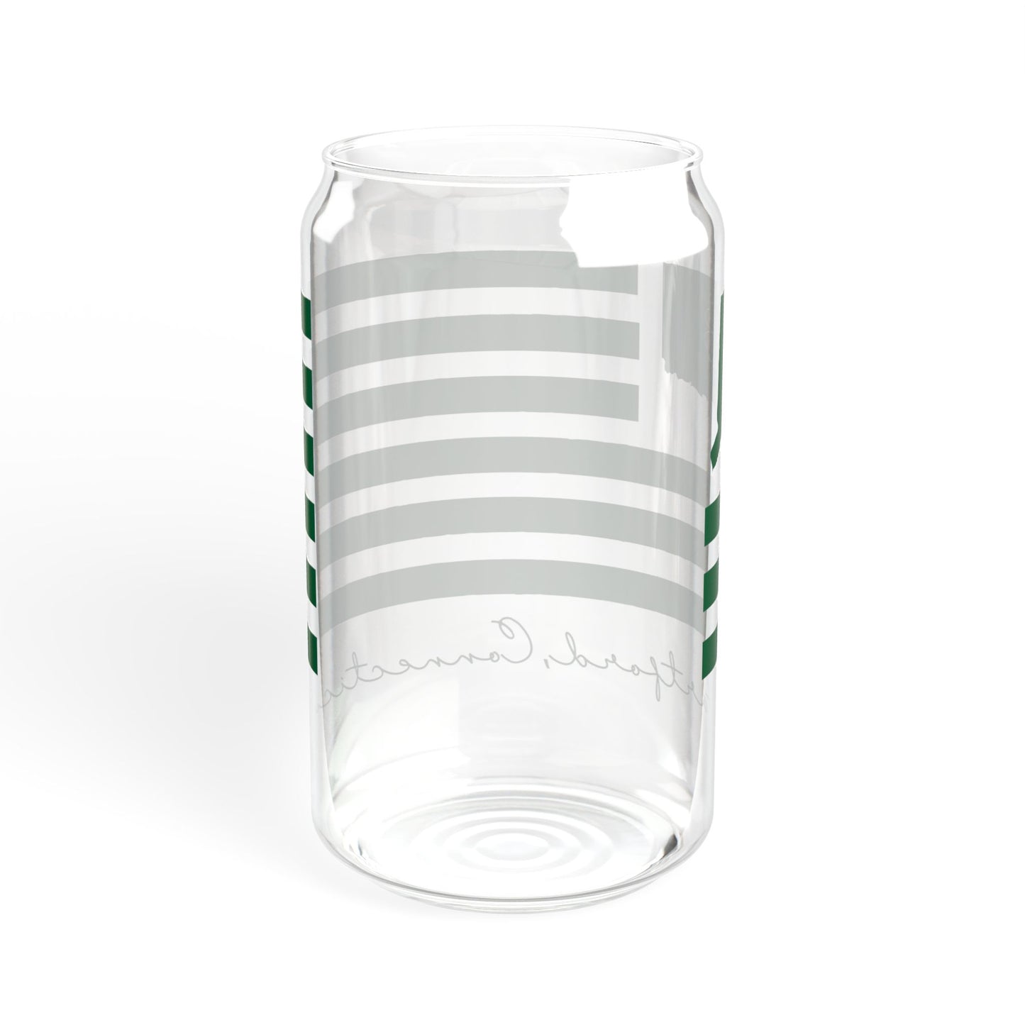 Hartford Connecticut St. Patrick’s Day Flag Sipper Glass, 16oz