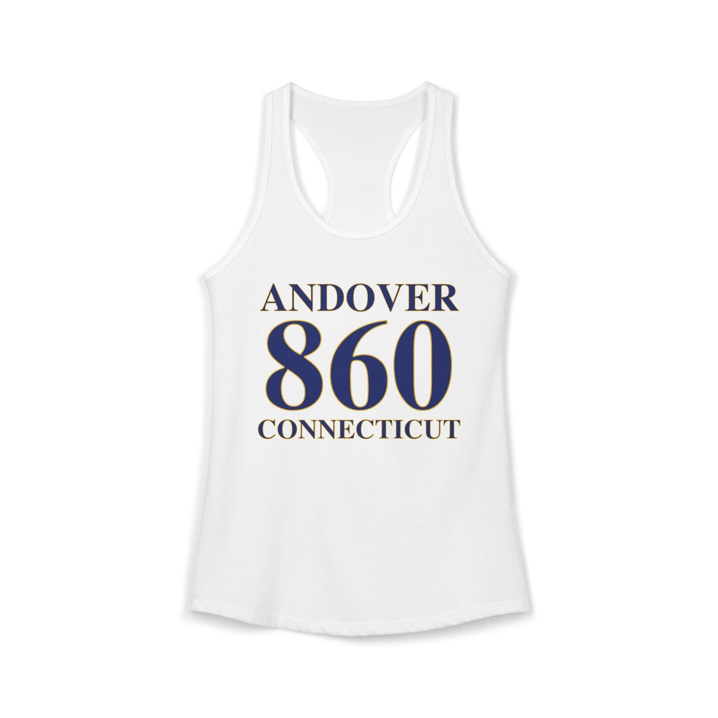 Andover 860 Connecticut Women's Ideal Racerback Tank Top