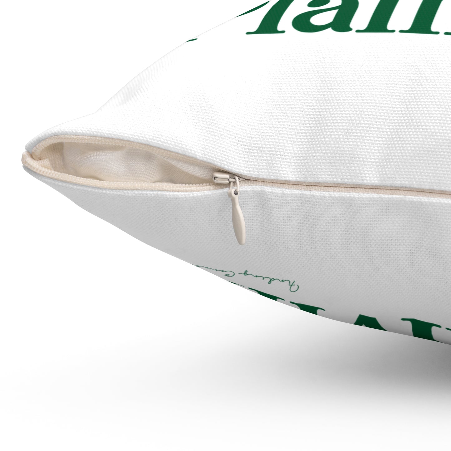 I Clover Plainville Spun Polyester Square Pillow