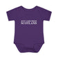 Just a kid from Scotland Infant Baby Rib Bodysuit