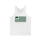 Litchfield Connecticut St. Patrick’s Day Flag Unisex Jersey Tank Top