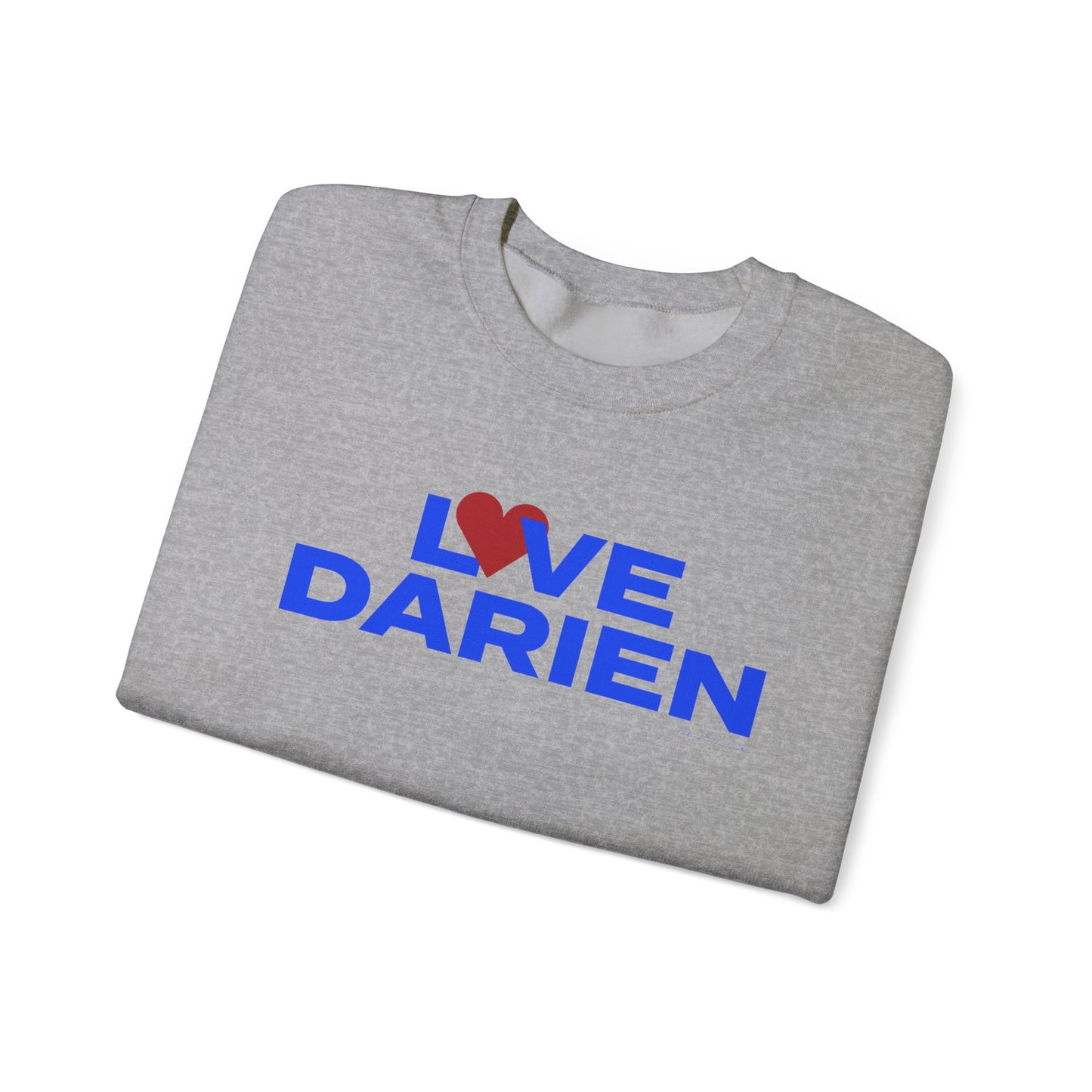 Love Darien Unisex Heavy Blend™ Crewneck Sweatshirt