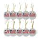 Cornwall Connecticut Flag Glass Ornaments