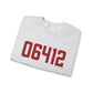 06412 Chester Connecticut Zip Code Unisex Heavy Blend™ Crewneck Sweatshirt