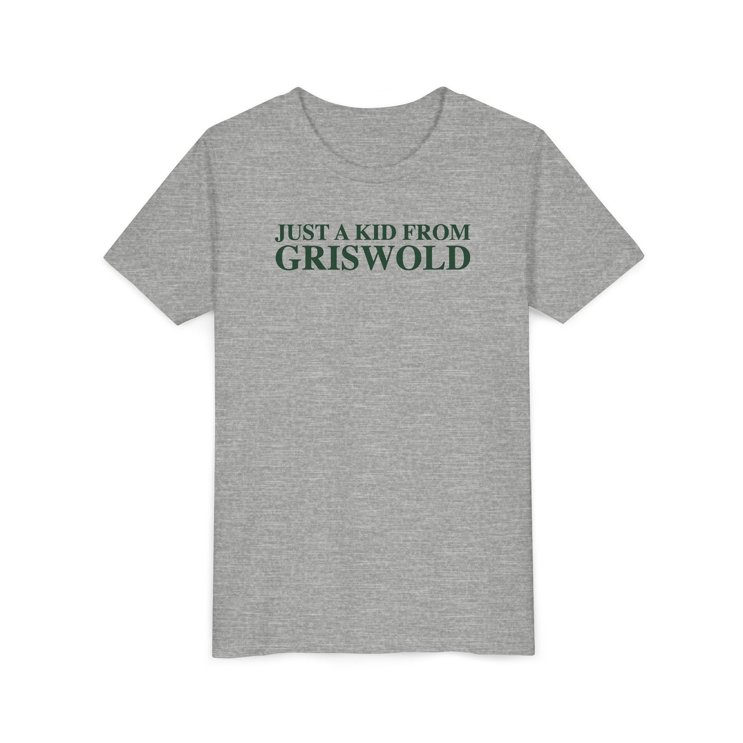 Just a kid from Griswold Youth Short Sleeve T-Shirt