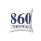 860 Cornwall Polyester Square Pillow