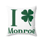 I Clover Monroe Spun Polyester Square Pillow