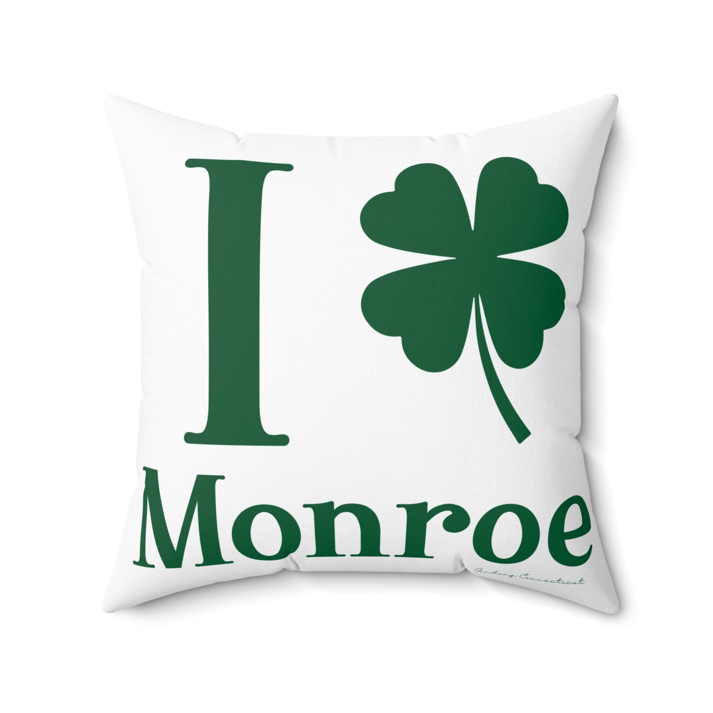 I Clover Monroe Spun Polyester Square Pillow