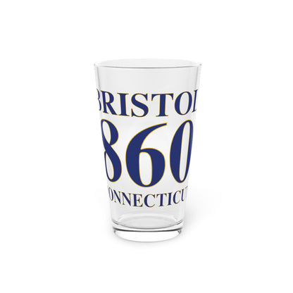 Bristol 860 Connecticut Pint Glass, 16oz