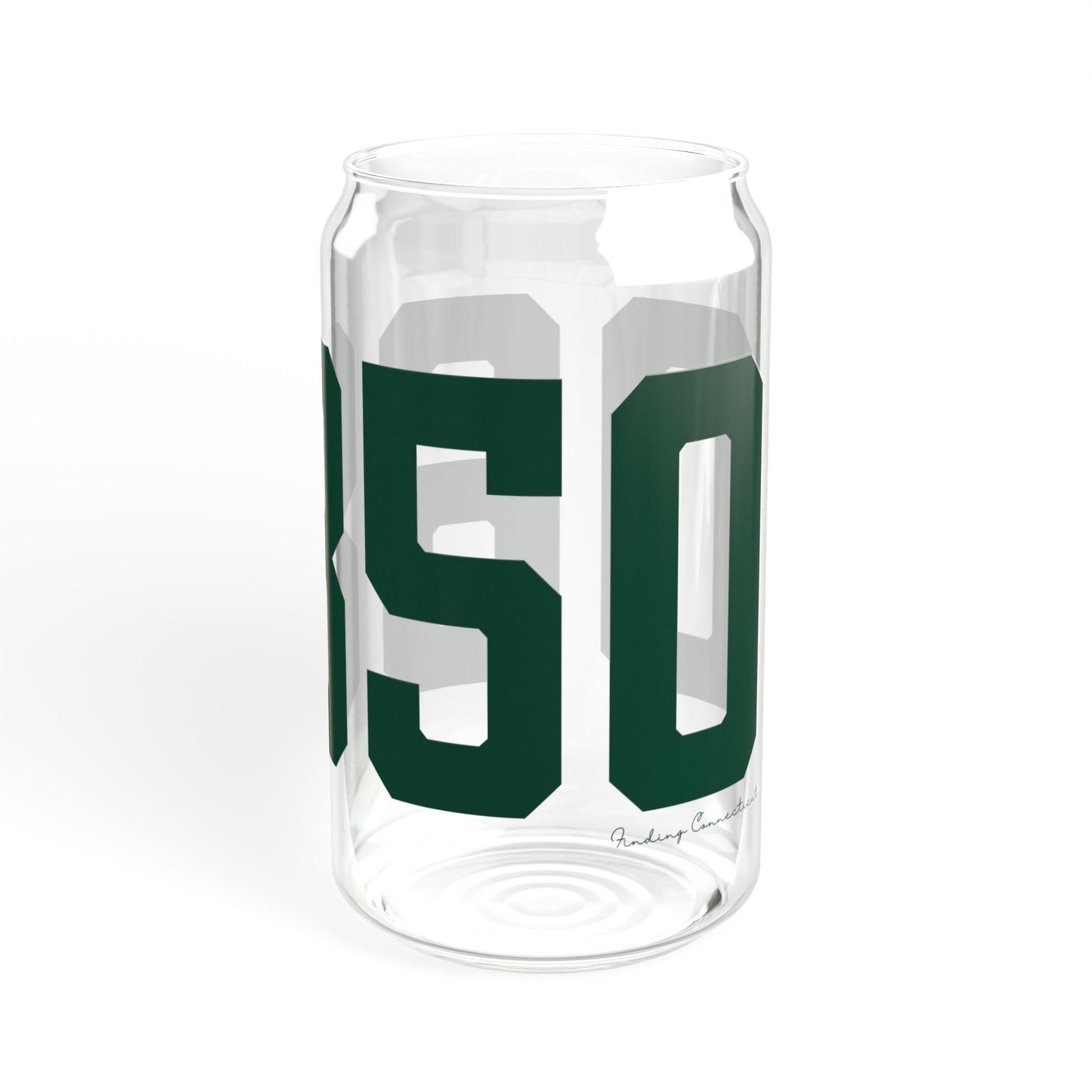 06850 Norwalk Connecticut Zip Code Sipper Glass, 16oz