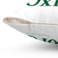 I Clover Oxford Spun Polyester Square Pillow