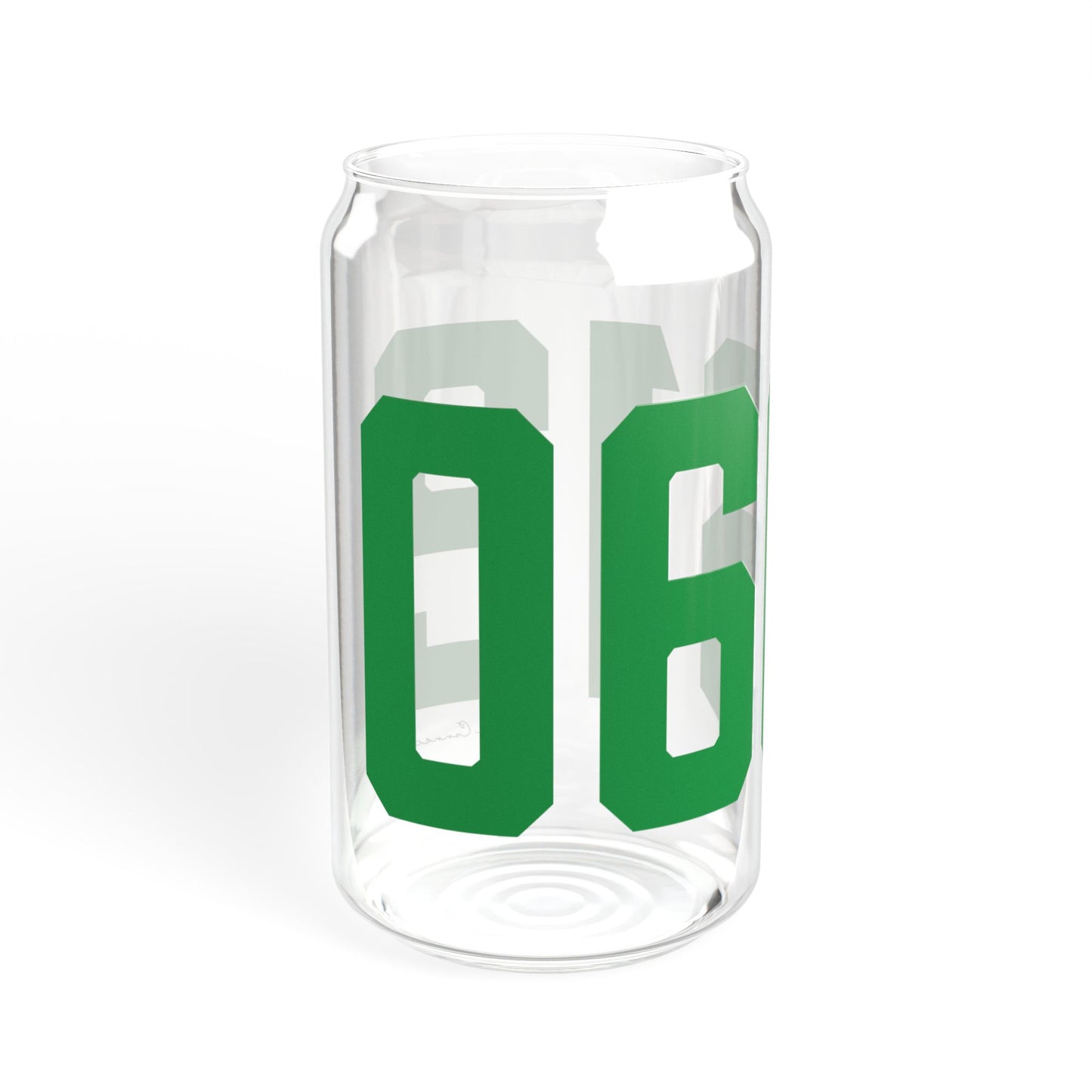 06612 Easton Connecticut Zip Code Sipper Glass, 16oz