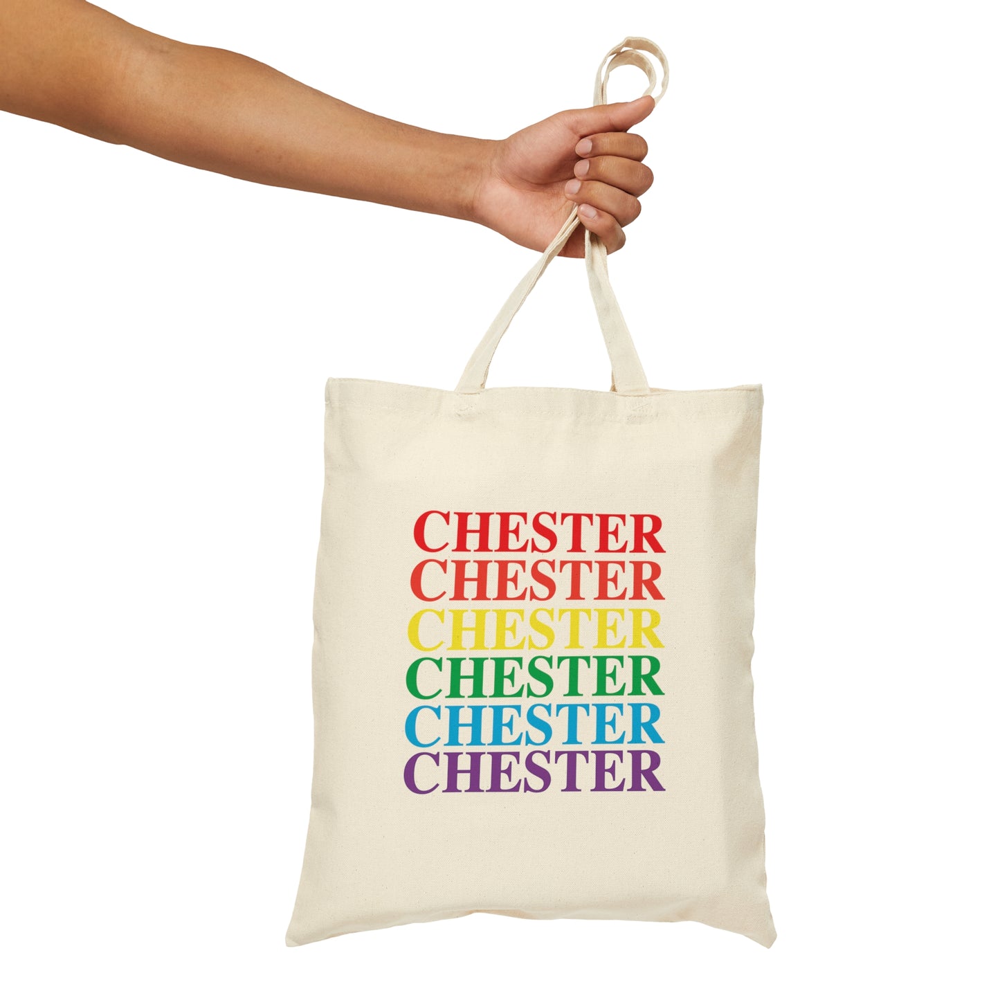 Chester Pride Cotton Canvas Tote Bag