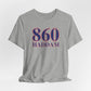 860 Haddam Red White & Blue Unisex Jersey Short Sleeve T-Shirt
