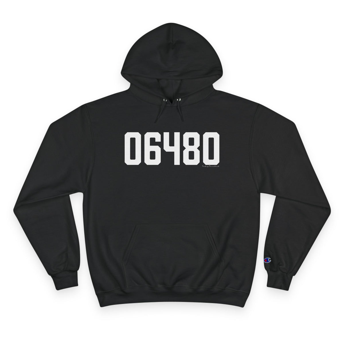 06480 Portland CT Zip Code Champion Hoodie