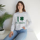 I Clover East Hampton (green) Unisex Heavy Blend™ Crewneck Sweatshirt