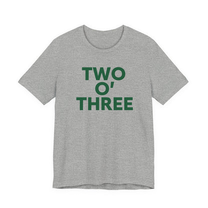 Two O’ Three Unisex Jersey Short Sleeve T-Shirt Lucky Green – St. Patrick’s Day