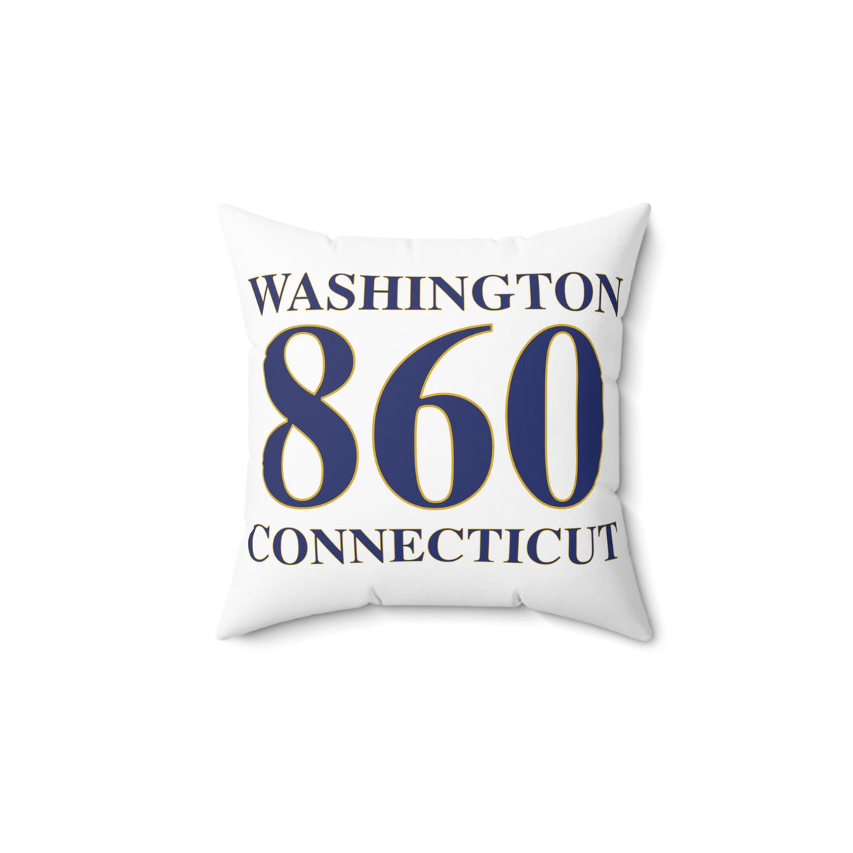 Washington 860 Connecticut Polyester Square Pillow