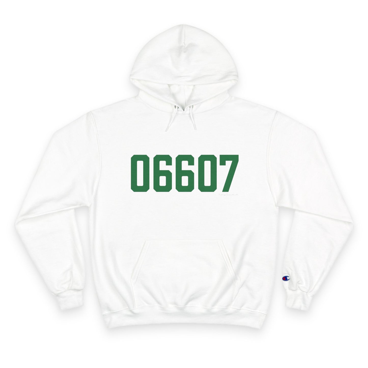 06607 Bridgeport Connecticut Zip Code Champion Hoodie Sweatshirt