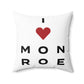 Monroe Vision Spun Polyester Square Pillow