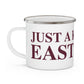 Just a kid from East Lyme Enamel Camping Mug