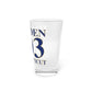Hamden 203 Connecticut Pint Glass, 16oz