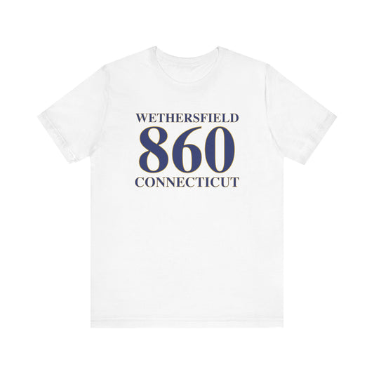 Wethersfield 860 Connecticut Unisex Jersey Short Sleeve Tee