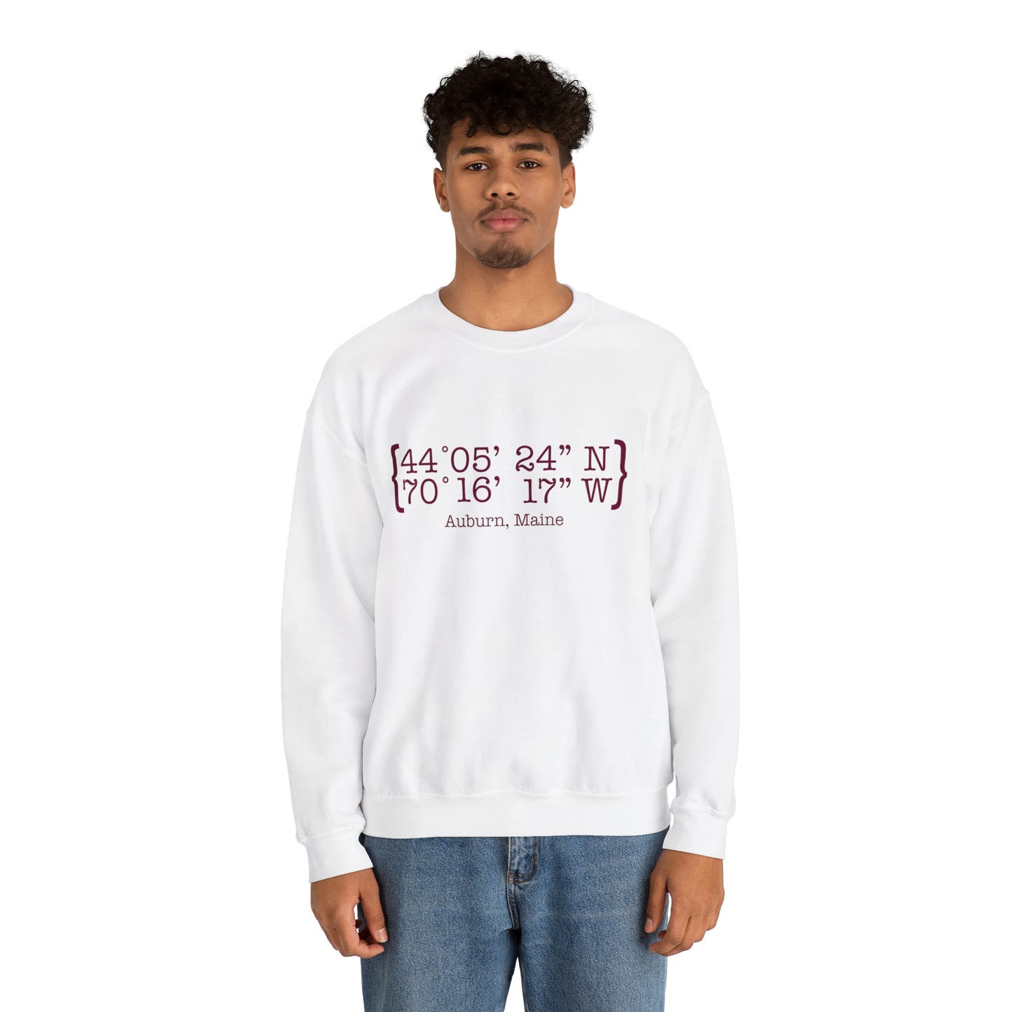 Auburn Coordinates Unisex Heavy Blend™ Crewneck Sweatshirt