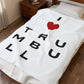 Trumbull Vision Velveteen Plush Blanket