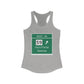 Vintage Merritt Parkway Exit 46 Sign Women's Ideal Racerback Tank Top