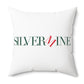 41 Tilt Silvermine Spun Polyester Square Pillow