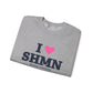 I Heart SHMN Unisex Heavy Blend™ Crewneck Sweatshirt