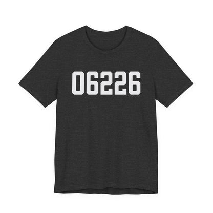 06226 Willimantic CT Zip Code Unisex Jersey Short Sleeve T-Shirt