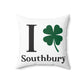 I Clover Southbury Spun Polyester Square Pillow