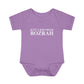 Just a kid from Bozrah Infant Baby Rib Bodysuit